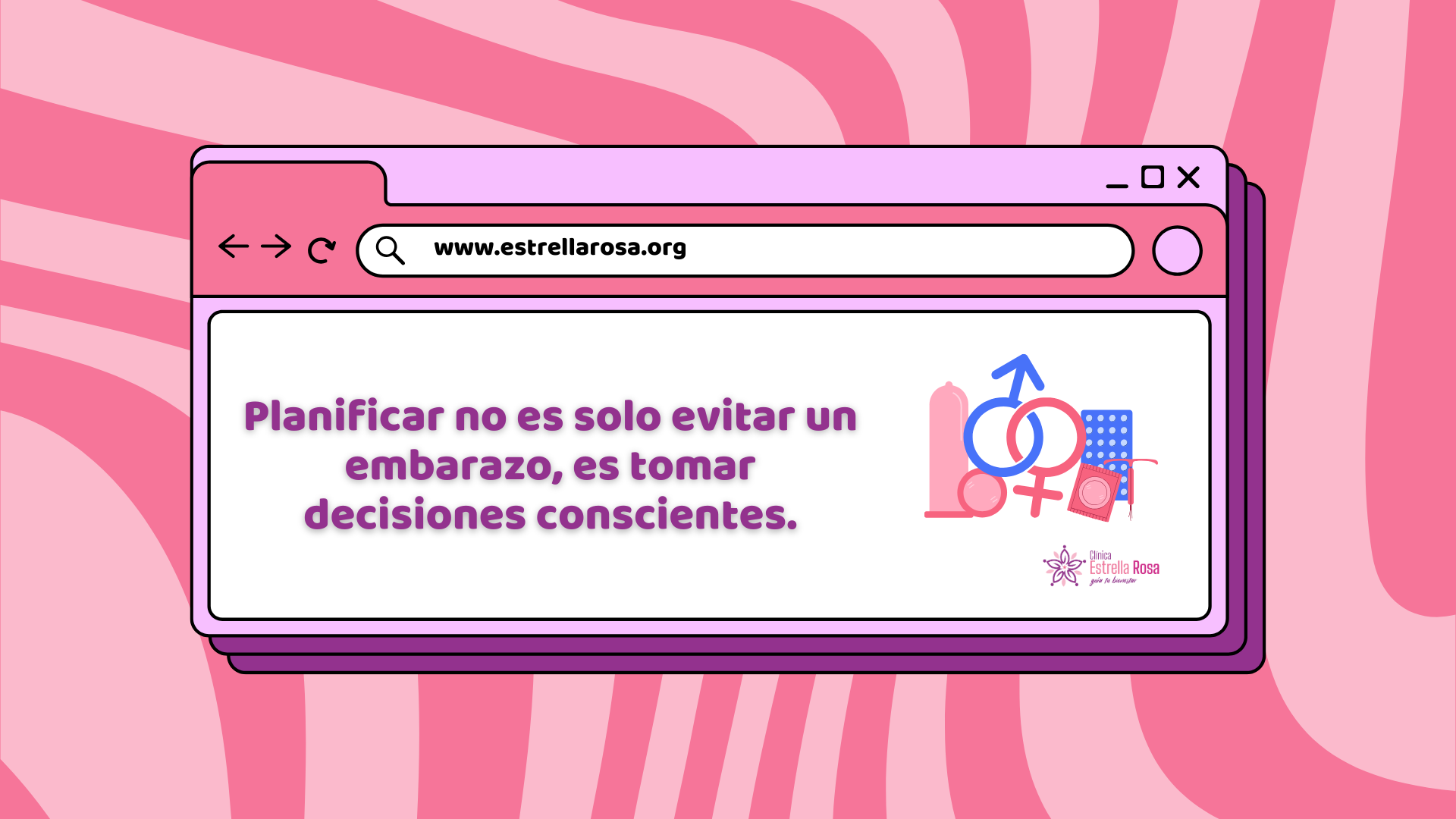 Planificar no es solo evitar un embarazo, es tomar decisiones conscientes